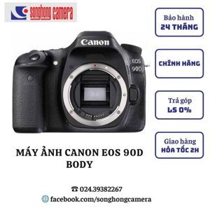 Máy ảnh Canon EOS 90D Body - Hàng chính hãng