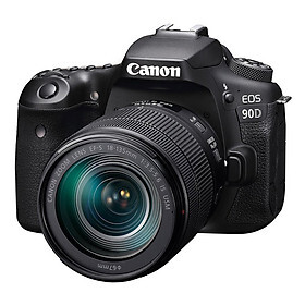 Máy ảnh Canon EOS 90D + Lens 18-135mm