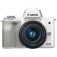 Máy Ảnh Canon EOS M50 Kit EF-M15-45mm F3.5-6.3 IS STM - Trắng (Nhập Khẩu)