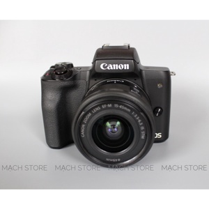 Máy ảnh Canon EOS M50 Mark II kèm lens 15-45mm
