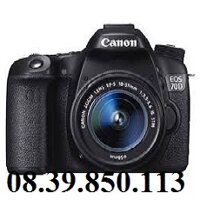 Máy Ảnh Canon EOS70D-Ống Kính EF-S18-55mm