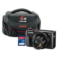 Máy ảnh Canon G7X Mark II – Lê Bảo Minh – Tặng thẻ 16GB + Túi – Hàng Chính Hãng