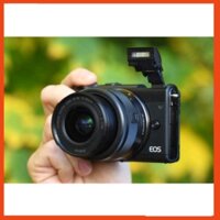 Máy ảnh Canon M100 + lens 15-45mm IS STM, 24.2mp - Quay Full HD 60fps- Wifi - Mới 95%