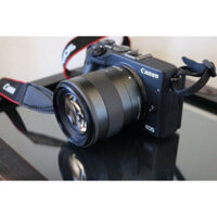 Máy ảnh Canon M3 + kit 15-45mm IS STM - 24.2 Megapixels - Full HD - Wifi - Có cổng Mic rời - Chuyên Vlog - Mới 95% giá ư