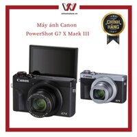 Máy ảnh Canon Powershot G7 X Mark III ( Đen / Bạc )