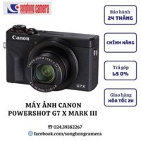 Máy ảnh Canon Powershot G7X Mark III (new) - G7Xmarkiii