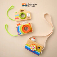 Máy Ảnh Cầu Vồng Gỗ Kính Vạn Hoa Neo Town - Wooden Rainbow Camera  - Đồ Chơi Mô Hình Máy Ảnh