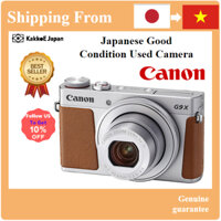 [Máy ảnh đã qua sử dụng tại Nhật Bản] Máy ảnh kỹ thuật số nhỏ gọn Canon PowerShot G9 X Mark II Silver Cảm biến 1,0 inch / Ống kính F2.0 / zoom quang 3x PSG9XMARKIISL [Japan Used Camera] Canon PowerShot G9 X Mark II Silver Compact Digital Camera 1.0-inch s