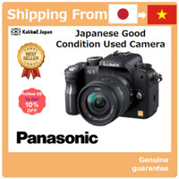 [Máy ảnh đã qua sử dụng tại Nhật Bản] Bộ ống kính máy ảnh SLR kỹ thuật số Panasonic LUMIX G1 Màu đen thoải mái DMC-G1K-K [Japan Used Camera] Panasonic Digital SLR Camera LUMIX G1 Lens Kit Comfort Black DMC-G1K-K