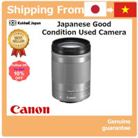 [Máy ảnh đã qua sử dụng tại Nhật Bản] Ống kính zoom tele Canon EF-M18-150mm F3.5-6.3 IS STM Mirrorless Chỉ bạc EF-M18-150ISSTMSL [Japan Used Camera] Canon Telephoto Zoom Lens EF-M18-150mm F3.5-6.3 IS STM Mirrorless Only Silver EF-M18-150ISSTMSL