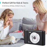 Máy ảnh dành cho người mới bắt đầu Máy ảnh trẻ em Mini tự động lấy nét kỹ thuật số 4k để chụp ảnh HD 50MP với màn hình lớn 2,4 "cho quà tặng Giáng sinh Máy ảnh
