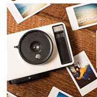 Máy ảnh film instax Toy chụp ảnh lấy liền màu trắng