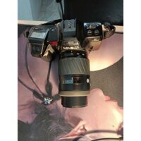 máy ảnh film Minolta Anpha 7700i body + và lens 70-210 mm minota (body khá đẹp, Lens đep như mới ) Hoạt động tốt