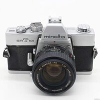 MÁY ẢNH FILM MINOLTA SRT-101 kèm lens 50mm 1.4 HÀNG XÁCH TAY CŨ