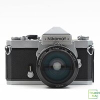 Máy ảnh Film Nikomat kèm Ống Kính Nikon 43-86mm F3.5 AI