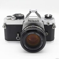 Máy ảnh film Nikon FM kèm lens 50 1.4 ai hàng xách tay cũ
