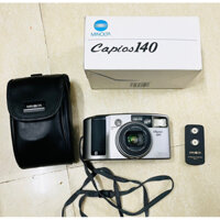 Máy ảnh film Pns Minolta Capios 140 + lens Minolta 38-140mm macro máy có mode chồng film chính xác
