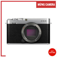 Máy ảnh Fujifilm X-E4 (Silver, Body Only)