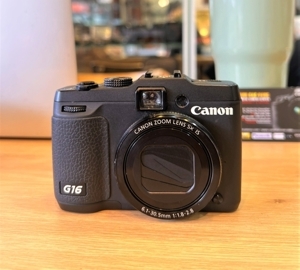 Máy ảnh kỹ thuật số Canon PowerShot G16 - 12.1 MP