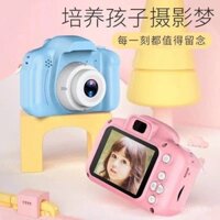 Máy ảnh kỹ thuật số cho trẻ em, đầu đọc thẻ ảnh, máy ảnh đồ chơi nhỏ cầm tay cho học sinh, quà sinh nhật cho bé gái, Giáng sinh