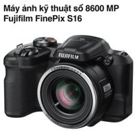 Máy ảnh kỹ thuật số Fujifilm FinePix S16 8600 MP màu đen