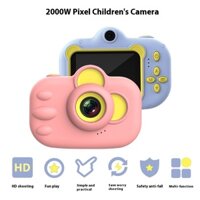 Máy ảnh kỹ thuật số mini dành cho trẻ em PYX ET2, máy ảnh hoạt hình HD quà tặng trẻ em, chụp ảnh hẹn giờ, video, trò chơi và các chức năng khác, phù hợp cho trẻ từ 3-12 tuổi