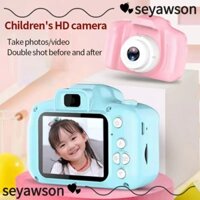 Máy ảnh kỹ thuật số Mini SEYAWSON, có thể chụp ảnh Camera nhỏ 1080P, Màn hình HD 2 Inch dễ thương Phim hoạt hình HD Đồ chơi Video Máy quay phim Quà tặng sinh nhật