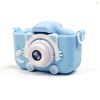 Máy ảnh kỹ thuật số trẻ em di động 20MP 1080P HD Video Camera quay phim Máy ảnh Selfie có thể sạc lại dễ thương với màn hình 1.9 Inch 32GB Thẻ nhớ Trò chơi hỗ trợ Chụp ảnh ngoài trời Birthd