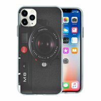 Máy Ảnh Leica M8 Silicone Mềm Điện Thoại TPU Dành Cho Apple iPhone 5 5S SE 6 6 S 7 8 Plus X XR XS Max