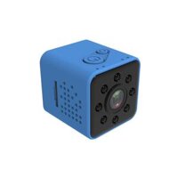 Máy ảnh mini không thấm nước 1080p HD Sports cam đêm Tầm nhìn rộng góc DVR Ghi âm DVR Máy ảnh an ninh gia đình Micro Camcorder Màu sắc WiFi Cam Blue