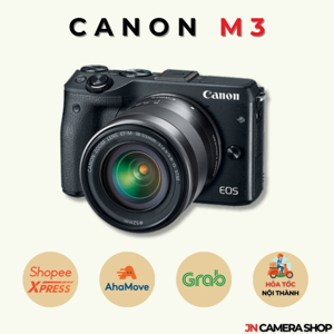 Máy ảnh mirrorless Canon EOS M3 với Lens Kit EF-M 15-45mm F/3.5-6.3 IS STM