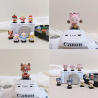 Máy Ảnh Mới Hot Shoe Lens Cover Bubble Mart Giáng Sinh Hot Shoe Cover Thích Hợp Cho Sony Camera Zve10 A7c2 Fuji Xm5 Xt50xt3