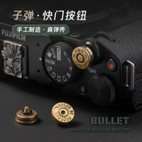 Máy ảnh mới Hot Shoe, Nắp ống kính, Nút chụp vỏ đạn thật, War Reporter, Thích hợp cho Fuji Xm5 / xt5 / xt50 Nikon Le