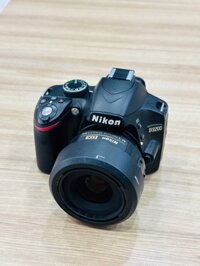 Máy ảnh Nikon D3200 + Nikkor AF 35mm F1.8 DX cũ Mã SP 3229