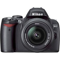 Máy ảnh Nikon D40 + ống kính kit 18-55mm Cũ