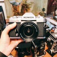 Máy ảnh phim Konica Autoreflex T3 Silver