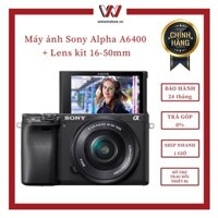 Máy ảnh Sony A6400 / 16-50mm kit (Black)