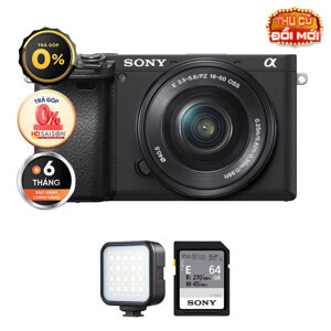 Máy ảnh Sony A6400 (ILCE-6400L) KIT 16-50 OSS