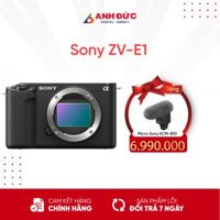 Máy ảnh Sony ZV-E1  Body Only  Black - Hàng Chính Hãng