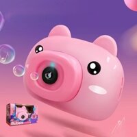 Máy ảnh thổi bong bóng tự động phát nhạc, đồ chơi thổi bong bóng, súng bắn bong bóng xà phòng đồ chơi cho bé gái TOYLIFE