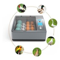 Máy ấp trứng Mini 12- 16 trứng - Đảo lăn tự động 360 độ( sẵn hàng nhập nguyên chiếc  gửi ngay)