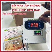 Máy ấp trứng mini đảo trứng tự động thông minh chạy nhiệt cacbon kết hợp khay đảo