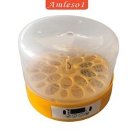 Máy ấp trứng Trứng Turner Khay Trứng Máy ấp trứng Gia cầm kỹ thuật số 18 Trứng nở cho Vịt Chim cút Gà ngỗng