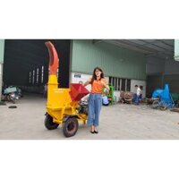Máy băm cành cây làm phân bón (không động cơ)