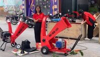 Máy băm cành cây mini chạy điện MT3500
