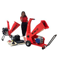 Máy băm cành chạy điện 1 pha chính hãng motor dây đồng bảo hành 12 tháng