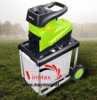Máy băm cành lá cây mini chạy điện Vinmax VMB2800