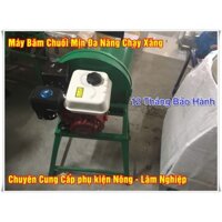 Máy Băm Chuối, Băm Rau Đa Năng Chạy Xăng, Dao Siêu Sắc