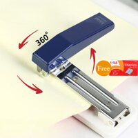 Máy bấm kim loại có thể xoay 360 độ 50 tờ Kim bấm dài Văn phòng đóng sách Đồ dùng học tập