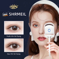 Máy Bấm Mi Uốn Mi Nhiệt Chính Hãng Shrmeil Trắng Hồng- GSLENS